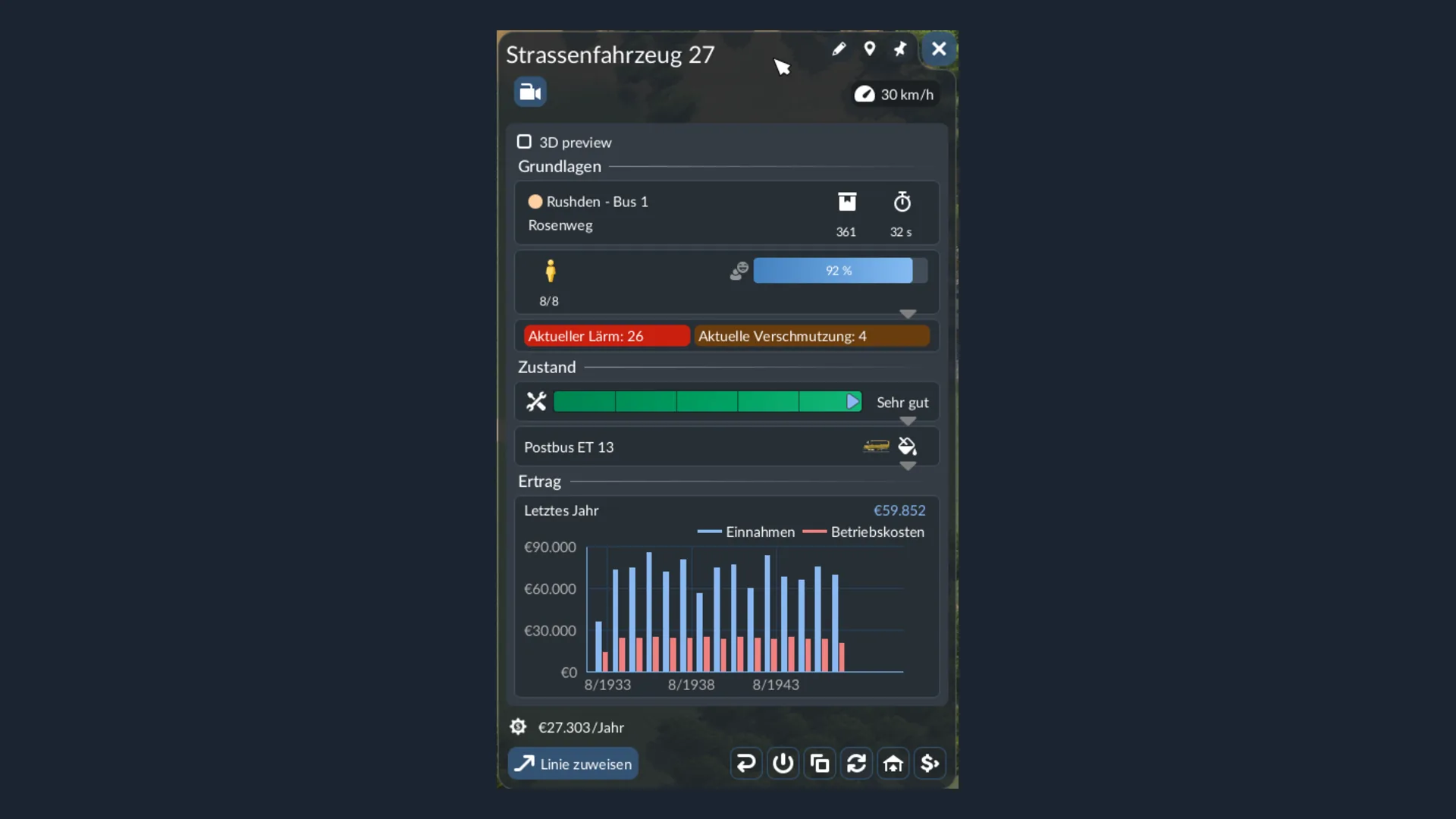 Vehicle 3D Preview Toggle — Vorschaubild des dokumentierten Mod-Pakets