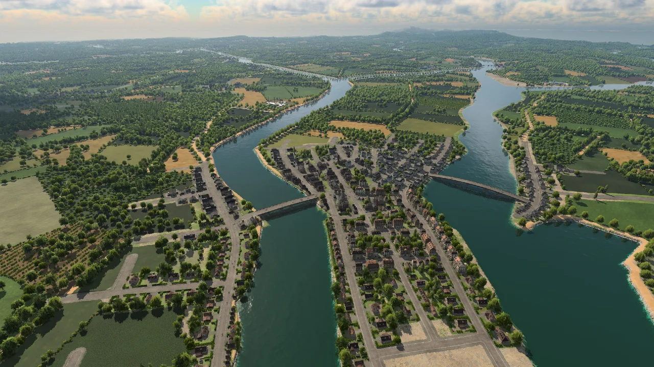 Germany Mittellandkanal map preview published by the creator